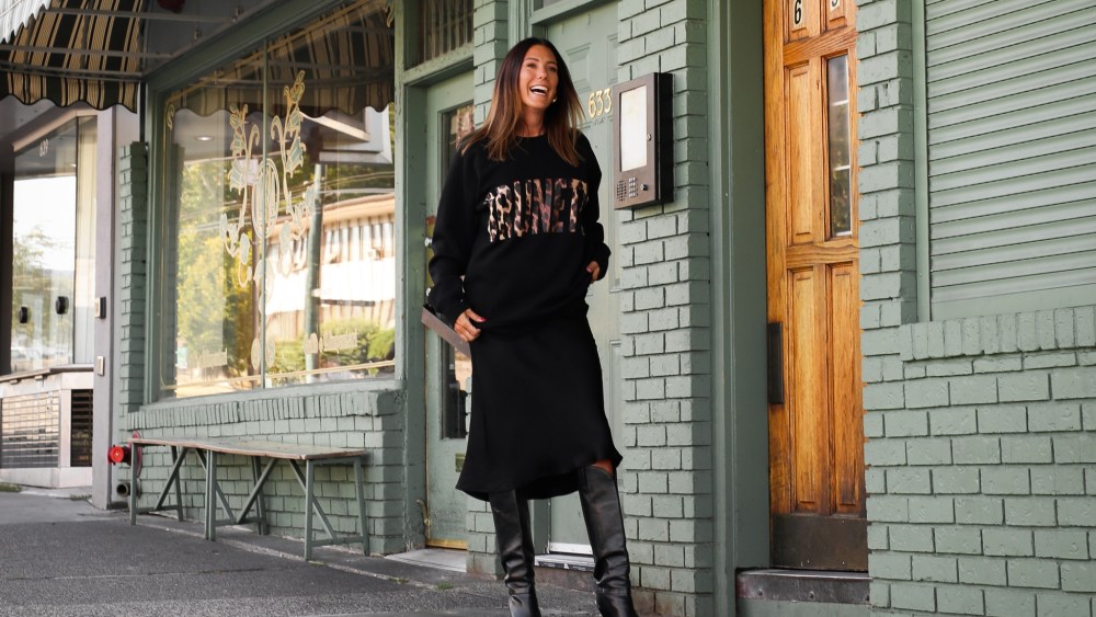 CEO and Creative Director Miriam Alden, who founded Brunette the label in 2014.