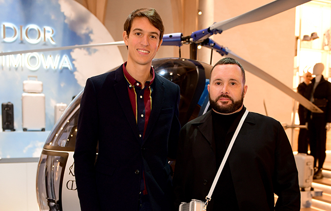 Alexandre Arnault and Kim Jones