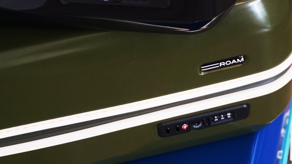 Roam luggage can be customized in 1 million different ways.