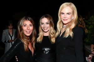 Nina Garcia, Margot Robbie and Nicole Kidman