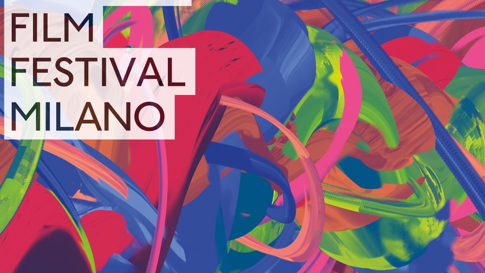 The Fashion Film Festival Milano poster designed by young digital artist Ezra Miller.
