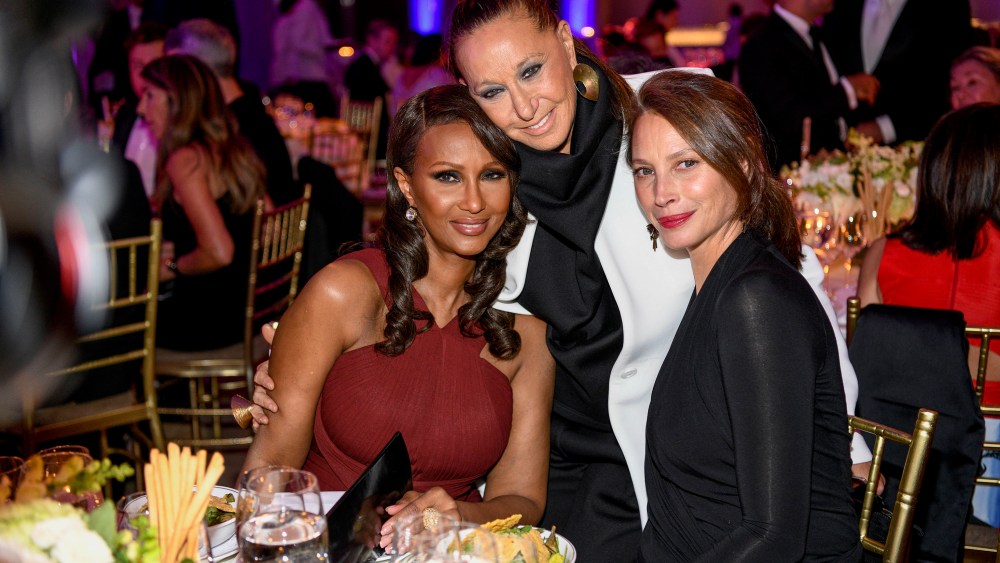 Iman, Donna Karan, Christy Turlington