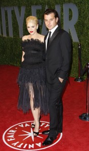 Gavin Rossdale and Gwen Stefani
81st Annual Academy Awards Vanity Fair Party, Los Angeles, America - 22 Feb 2009