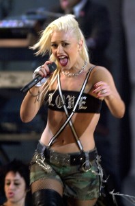 STEFANI NO DOUBT Gwen Stefani of No Doubt performs the medley Underneath it All/Hella Good at the 45th Annual Grammy Awards, at Madison Square Garden in New YorkGRAMMYS, NEW YORK, USA