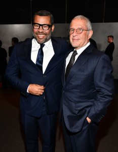 Jordan Peele and Ron Meyer