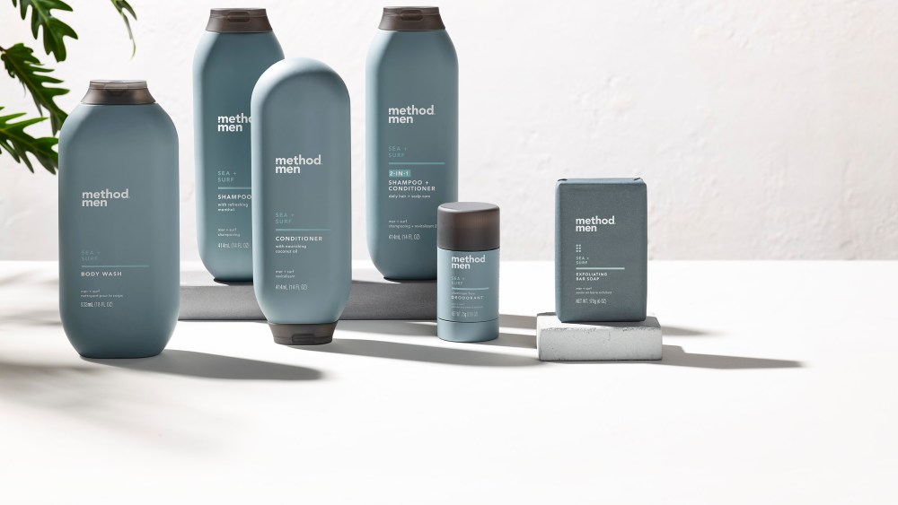 Method Men sea and surf fragrance products