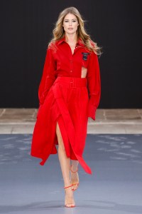 Doutzen Kroes on the catwalk