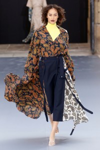 Alanna Arrington on the catwalk