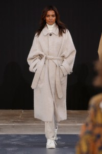 Liya Kebede on the catwalk