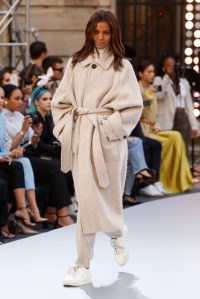 Liya Kebede on the catwalk