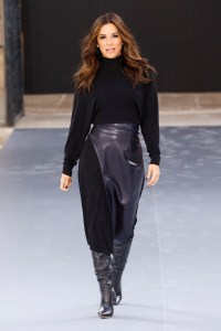 Eva Longoria on the catwalk
