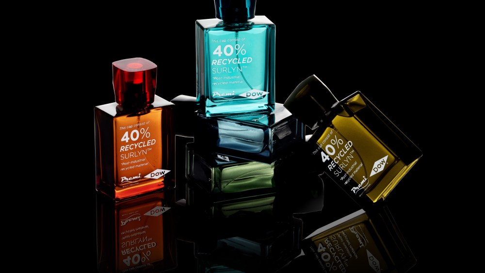 Dow's 40 percent recycled Surlyn cap