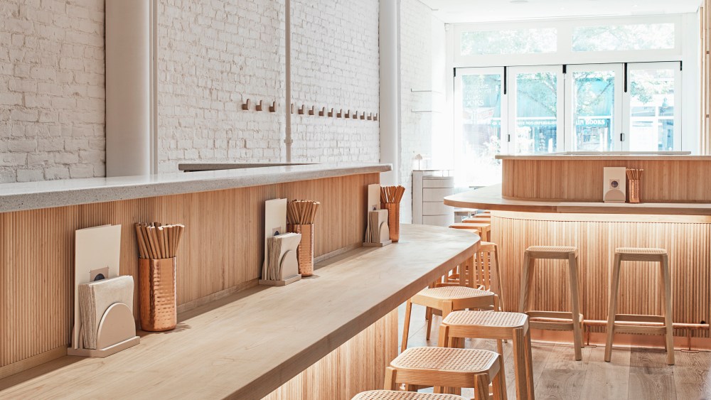 Inside Nami Nori in the West Village.
