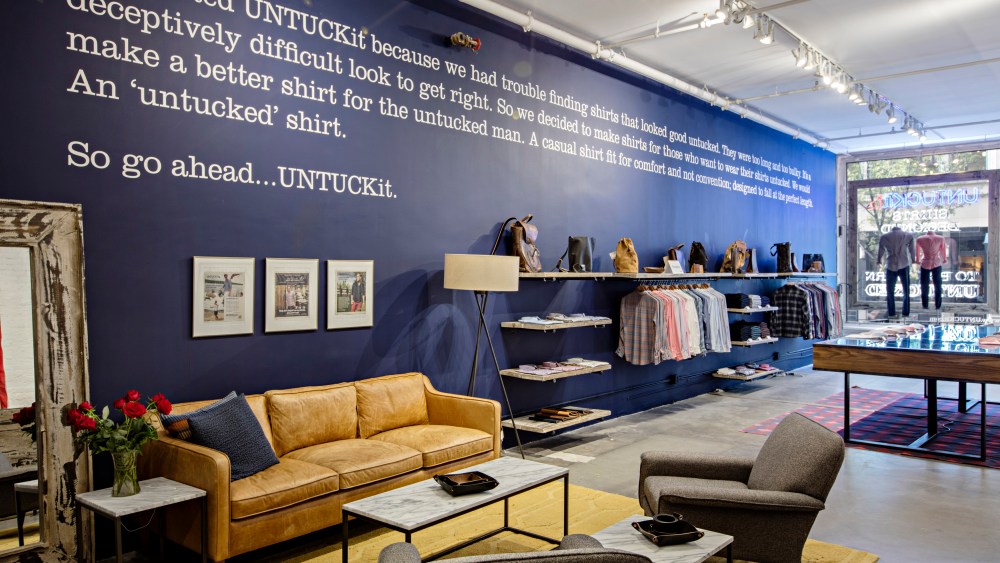 Untuckit's SoHo store