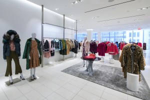 Outerwear at Nordstrom 57th Street.