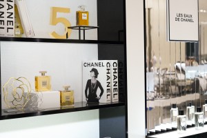 The Chanel fragrance counter.
