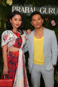 Lana Condor and Prabal Gurung