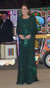 Catherine Duchess of Cambridge during a reception hosted by the British High Commissioner to Pakistan in IslamabadPrince William and Catherine Duchess of Cambridge visit to Pakistan - 15 Oct 2019Wearing Jenny Packham