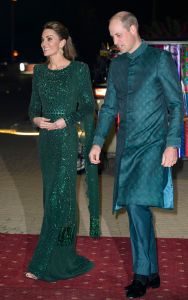 Catherine Duchess of Cambridge and Prince Harry during a reception hosted by the British High Commissioner to Pakistan in IslamabadPrince William and Catherine Duchess of Cambridge visit to Pakistan - 15 Oct 2019