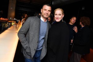 Liev Schreiber and Amy Sacco