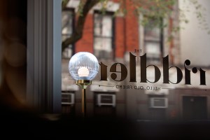Inside The Riddler in New York City.