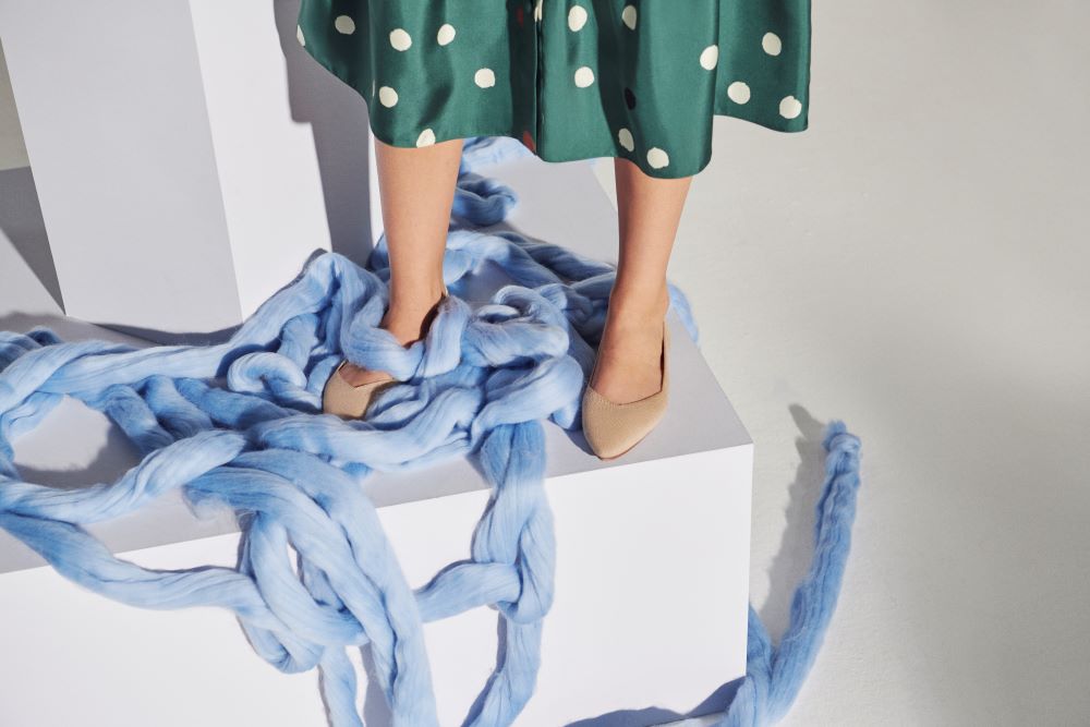 Best known for its comfy-chic eco-friendly flats, Rothy's unveiled this week its first new material since its inception: merino wool.