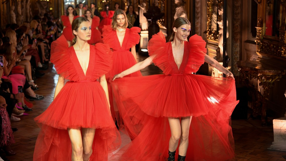 All the looks from Giambattista Valli x H&M show in Rome