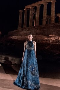 Mary Katrantzouwomenswear, summer 2020show 2Athens, Sounion, Temple of Poseidon