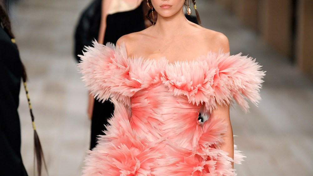 Alexander McQueen dress. Retail data company Edited unpacks four women's fashion trends seen on Spring/Summer 2020 runways that are poised for retail success.