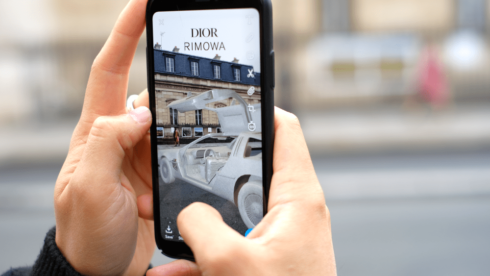 Dior Debuts Snapchat AR Lenses for Dior x Rimowa Luggage