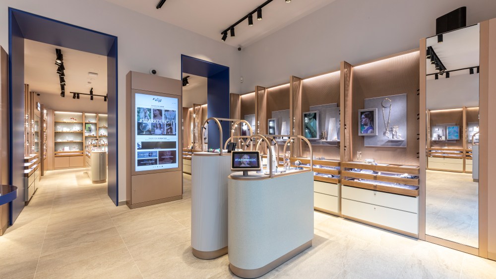 Swarovski's Crystal Studio store in Milan.