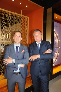 Bulgari's Luis Miguel Gonzalez Sebastiani and Jean-Christophe Babin.