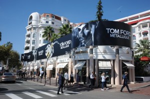 In the streets of Cannes, France