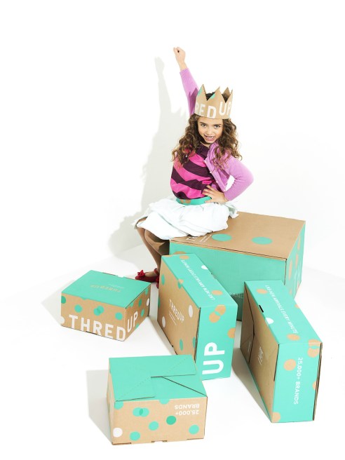 Online marketplaces like The RealReal and ThredUp say their children's businesses have grown with increased consumer interest in resale.
