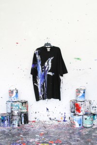 ÒIt has been eight seasons since I started Landlord, so I wanted to take this opportunity to show my archive all together with special pieces made for my first Tokyo show. Although each collection has had a very different theme, they could all be worn together in my head. I wanted to show that across all the seasons, there is coherence.ÒI collaborated with the New YorkÐbased artist Meguru Yamaguchi, who painted directly on the clothes. I gave him my archive and told him to do whatever you want. Growing up, my perspective of fashion was influenced by Õ90s Tokyo.ÊFruitsÊmagazine, designers like Christopher Nemeth, Urahara streetwearÑproper Õ90s Tokyo style. Through this one show, I wanted to show the context I have been working with for the past eight seasons. The mix of colors from Meguru Yamaguchi, the street casting. To me, JapanÕs original fashion culture is the story of street culture, and that's what I wanted to show." - Ryohei Kawanishi, Landlord
