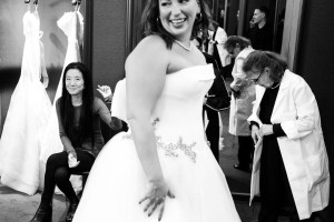 Ruth Marie Wenzel and Vera Wang