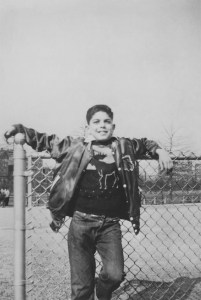 Ralph at age 13 in a Bronx, NY schoolyard.