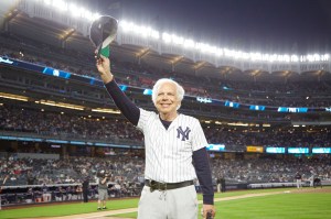 Ralph at age 78 at a Yankees game.