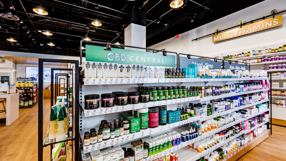 The Vitamin ShoppeÕs ÒCBD CentralÓ presentation is a best-selling area.