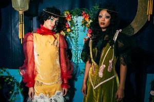 Looks from the Wiederhoeft RTW Spring 2020 collection titled "Spooky Couture."