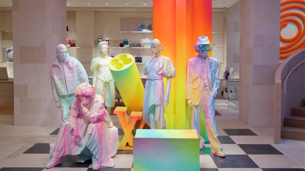 Inside of Louis Vuitton's New Bond Street flagship store