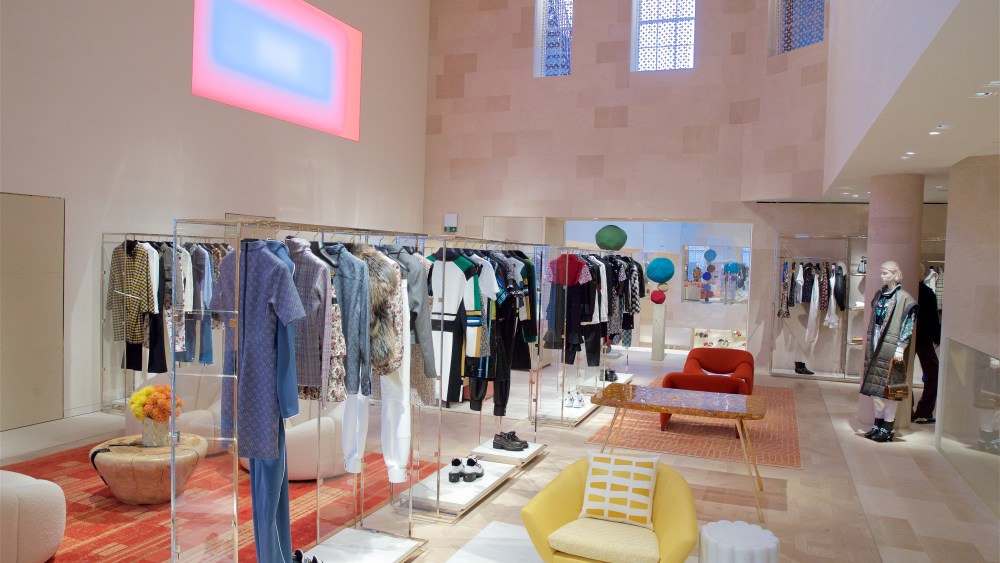 Inside of Louis Vuitton's New Bond Street flagship store