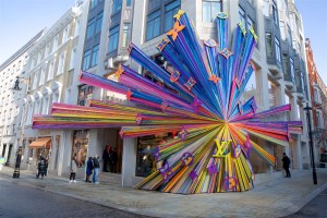 Inside of Louis Vuitton's New Bond Street flagship store