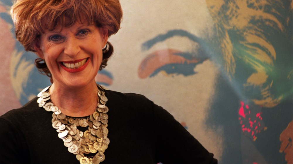 September 3, 1998, Southfield, Michigan, USA: SANDY SCHREIER at her home in Southfield, Michigan in 1998. Sandy Schreier's collection of 20th century fashion represents the largest and finest private collection in the world. New York's Metropolitan Museum of Art and other museums as well, are planning to present  entire exhibitions of this collection. (Credit Image: © Susan Tusa /Detroit Free Press via ZUMA Wire)