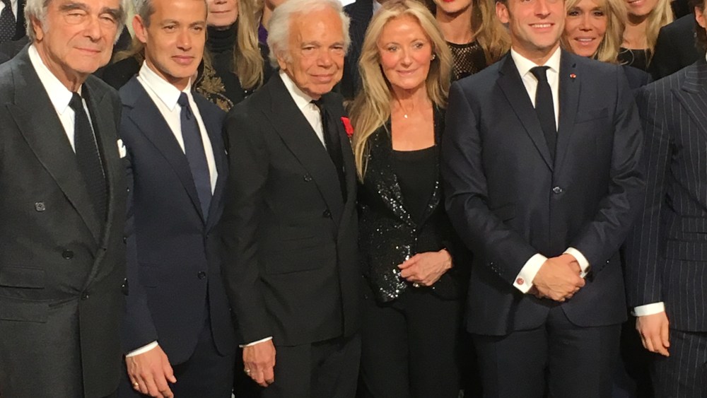 Ralph Lauren Macron Paris