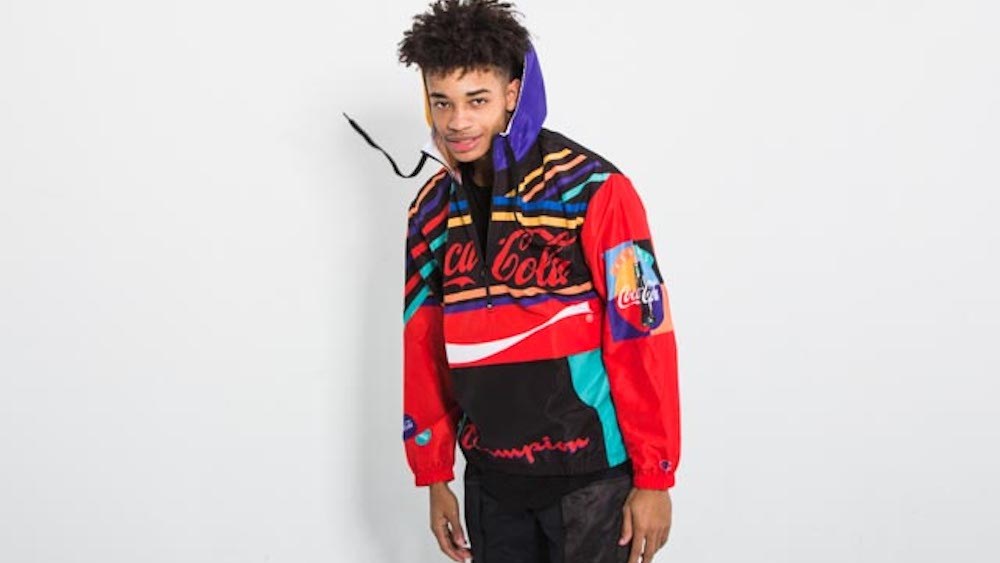 Champion and Coca-Cola partnered on a limited-edition streetwear capsule for men and women that fuses bold color and nostalgic designs.