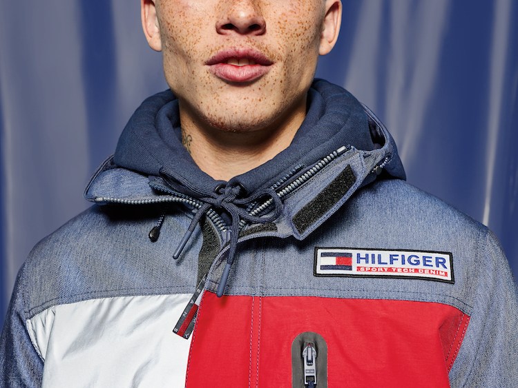 Tommy Jeans dropped a Sport Tech Denim collection featuring unisex sweats, jackets and accessories that pay homage to 1997 streetwear.