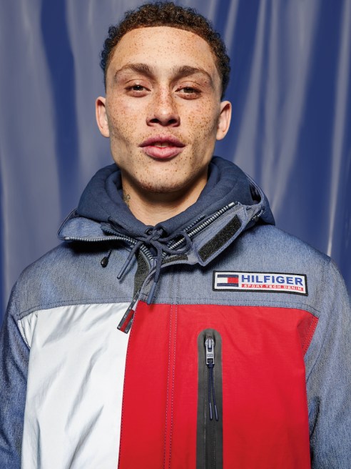 Tommy Jeans dropped a Sport Tech Denim collection featuring unisex sweats, jackets and accessories that pay homage to 1997 streetwear.