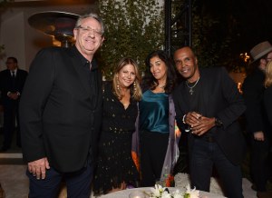 Jonathan Scheinberg, Susie Scheinberg, Bernadette Robi and Sugar Ray Leonard