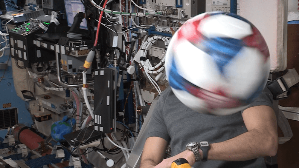 Adidas is already testing soccer balls in space. Sneakers are next.